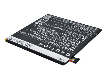 3.7V, Li-Polymer, 3400mAh, Tablet battery fits Amazon, 26s1006, 26s1006, B00kc6i06s, 12.58Wh Tablet Cameron Sino Technology Limited