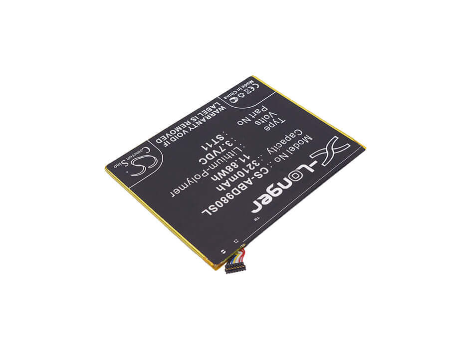 3.7V, Li-Polymer, 3210mAh, Tablet battery fits Amazon, 26s1009, Kindle Fire Hd 8 5th, Kindle Hd 8, 11.88Wh Tablet Cameron Sino Technology Limited