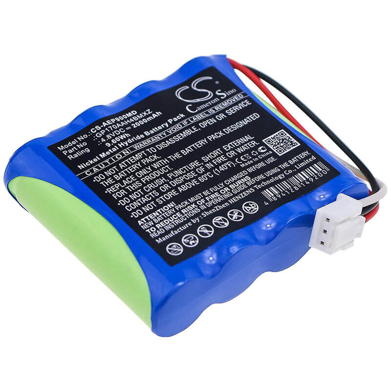 4.8V, Ni-MH, 2000mAh, Medical battery fits American Diagnostic, Gp170aah4bmxz, 2594074, Adc E-sphyg 2, 9.60Wh Medical Cameron Sino Technology Limited (Medical)