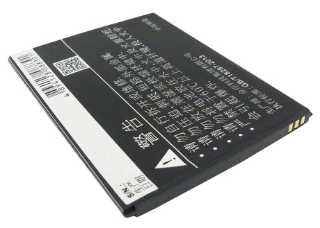 3.7V, Li-ion, 1900mAh, SmartPhone battery fits Amoi, No.20, 862w, A900t, 7.03Wh Mobile, SmartPhone Cameron Sino Technology Limited (Smartphone)