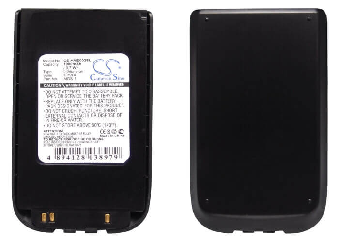 3.7V, Li-ion, 1000mAh, SmartPhone battery fits Amoi, Mos-1, Mos-1, 3.7Wh Mobile, SmartPhone Cameron Sino Technology Limited (Smartphone)