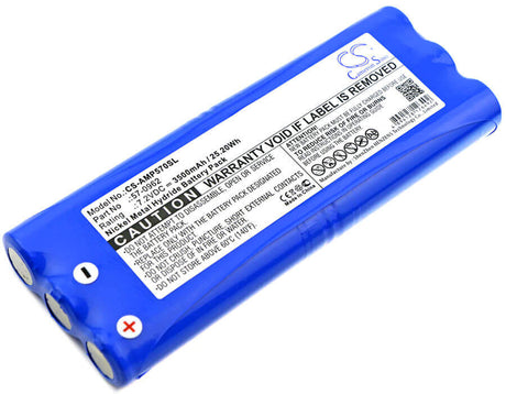 7.2V, Ni-MH, 3500mAh, Equipment battery fits Amx, 57-0962, Panjam, Phast Vpt-cp, 25.2Wh Equipment, Survey, Test Cameron Sino Technology Limited