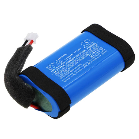 7.4V, Li-ion, 2600mAh, Speaker battery fits Anker, A3161, A3165, 19.24Wh Speaker Cameron Sino Technology Limited