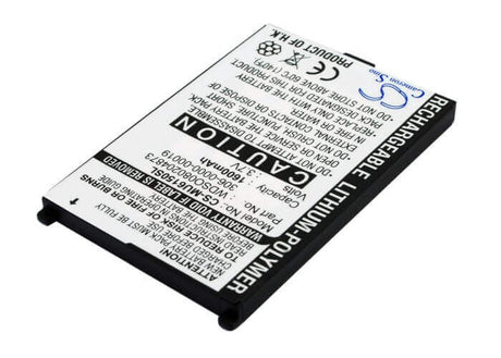 3.7V, Li-Polymer, 1600mAh, SmartPhone battery fits Oqo, Anow, I-mate, Mwg, 306-0000-00019, Q200, 5.92Wh Mobile, SmartPhone Cameron Sino Technology Limited (Smartphone)