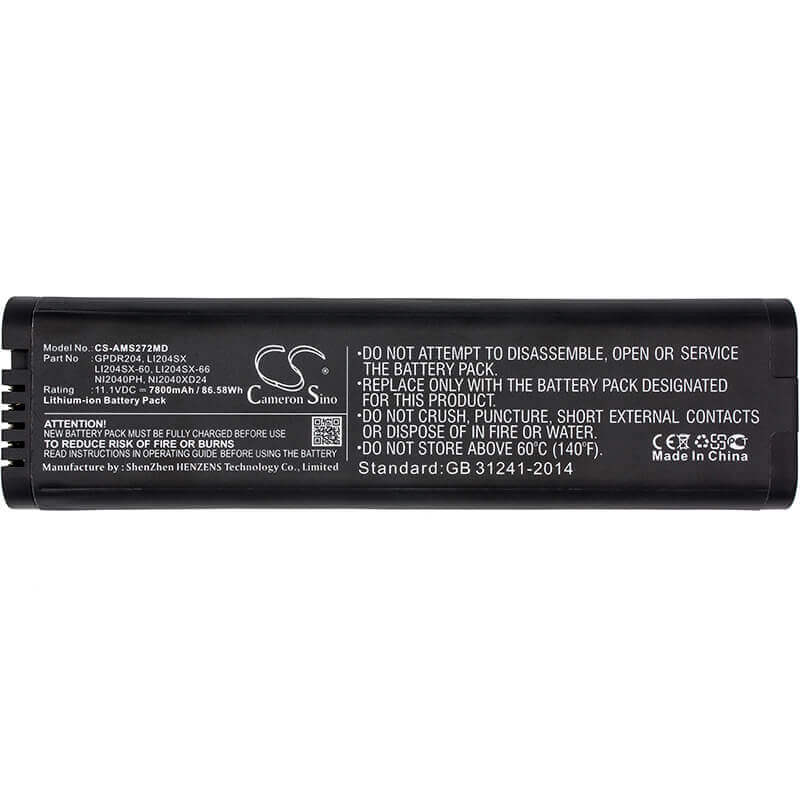 11.1V, Li-ion, 7800mAh, Medical battery fits Jdsu, Anritsu, Spacelabs, 1420-0868, Base Station Analyzers, Cable And Antenna Analyzers, 86.58Wh Medical Cameron Sino Technology Limited (Medical)