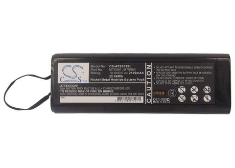 10.8V, Ni-MH, 2100mAh, Equipment battery fits Anritsu, Mt9081, 9081D, Ms2711b, 22.68Wh Equipment, Survey, Test Cameron Sino Technology Limited