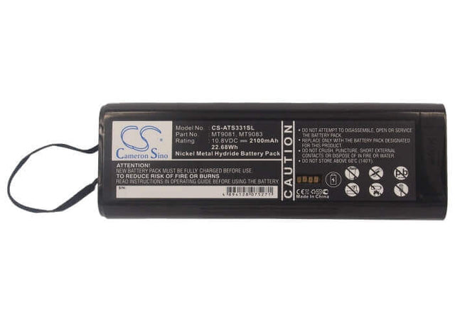 10.8V, Ni-MH, 2100mAh, Equipment battery fits Anritsu, Mt9081, 9081D, Ms2711b, 22.68Wh Equipment, Survey, Test Cameron Sino Technology Limited
