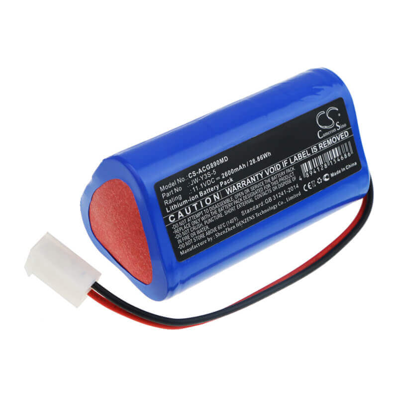 11.1V, Li-ion, 2600mAh, Medical battery fits Aoli, Jw-y3s-5, Ecg-8901, Ecg-8903, 28.86Wh Medical Cameron Sino Technology Limited (Medical)