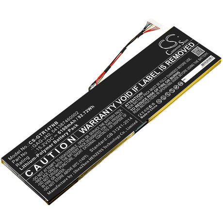 Battery For Aorus, 17 Ya Gaming 15.2v, 6100mah - 92.72wh Notebook, Laptop Cameron Sino Technology Limited   