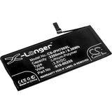 3.8V, Li-Polymer, 2200mAh, SmartPhone battery fits Apple, 616-00255, A1660, A1778, 8.36Wh Mobile, SmartPhone Cameron Sino Technology Limited (Smartphone)