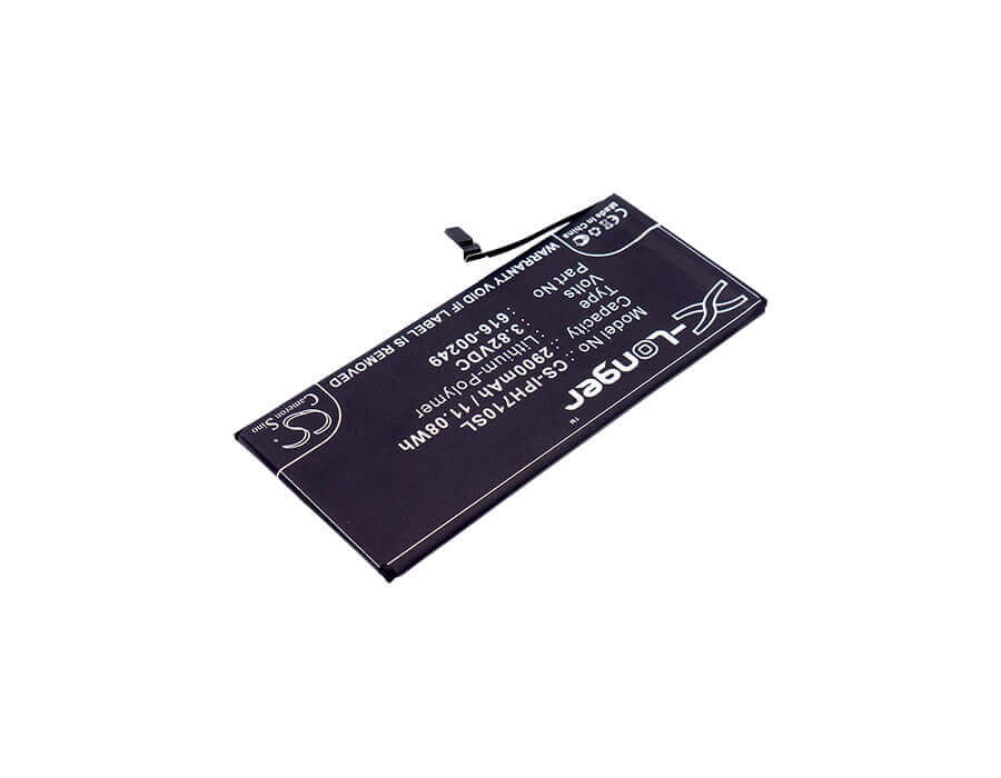 3.82V, Li-Polymer, 2900mAh, SmartPhone battery fits Apple, 616-00249, A1661, A1784, 11.08Wh Mobile, SmartPhone Cameron Sino Technology Limited (Smartphone)