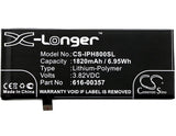 3.82V, Li-Polymer, 1820mAh, SmartPhone battery fits Apple, 616-00357, A1863, Iphone 8, 6.95Wh Mobile, SmartPhone Cameron Sino Technology Limited (Smartphone)