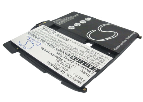 3.7V, Li-Polymer, 5400mAh, Tablet battery fits Apple, 616-0448, Ipad, Ipad 1st, 19.98Wh Tablet Cameron Sino Technology Limited