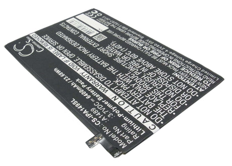 3.7V, Li-Polymer, 6400mAh, Tablet battery fits Apple, A1489, A1489, A1490, 23.68Wh Tablet Cameron Sino Technology Limited