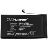 3.83V, Li-Polymer, 2815mAh, SmartPhone battery fits Apple, A2431, Iphone 12, Iphone 12 Max, 10.78Wh Mobile, SmartPhone Cameron Sino Technology Limited (Smartphone)