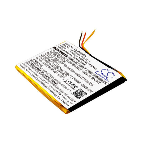 3.7V, Li-Polymer, 1100mAh, SmartPhone battery fits Apple, 616-0290, Iphone 16gb, Iphone 4gb, 4.07Wh Mobile, SmartPhone Cameron Sino Technology Limited (Suspended)