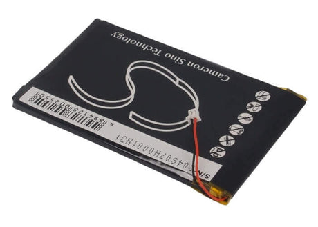 3.7V, Li-Polymer, 2200mAh, Media Player battery fits Apple, P325385a4h, 2nd Generation, Ipod 1st, 8.14Wh Media Player Cameron Sino Technology Limited