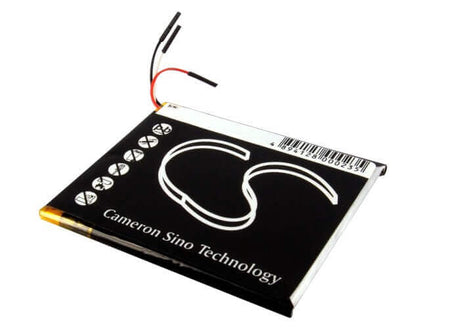 3.7V, Li-Polymer, 850mAh, Media Player battery fits Apple, 07-001-01, Ipod Touch 1st 16gb, Ipod Touch 1st 32gb, 3.15Wh Media Player Cameron Sino Technology Limited (Suspended)