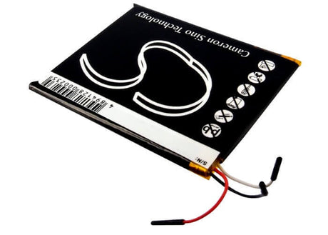 3.7V, Li-Polymer, 850mAh, Media Player battery fits Apple, 07-001-01, Ipod Touch 1st 16gb, Ipod Touch 1st 32gb, 3.15Wh Media Player Cameron Sino Technology Limited (Suspended)