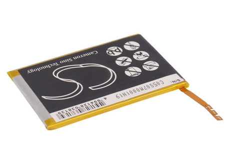 3.7V, Li-Polymer, 930mAh, Media Player battery fits Apple, 616-0550, Ipod Touch 4th, 3.44Wh Media Player Cameron Sino Technology Limited