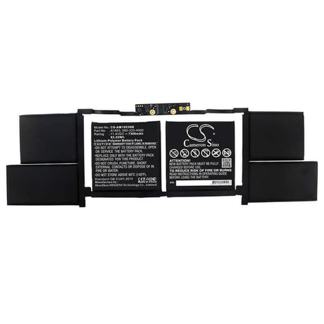 Battery For Apple, Macbook Pro 15 Inch Mv912ll/a*, Macbook Pro 15 Inch Touch Bar A1990 2019, Macbook Pro 15 Inch Touch Bar A1990 Notebook, Laptop Cameron Sino Technology Limited   