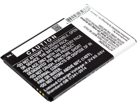3.7V, Li-ion, 1500mAh, SmartPhone battery fits Archos, Ac40he, 40 Helium, 5.55Wh Mobile, SmartPhone Cameron Sino Technology Limited (Smartphone)