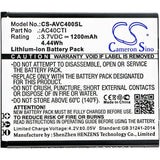 3.7V, Li-ion, 1200mAh, SmartPhone battery fits Archos, Ac40cti, 40c Titanium, 4.44Wh Mobile, SmartPhone Cameron Sino Technology Limited (Smartphone)