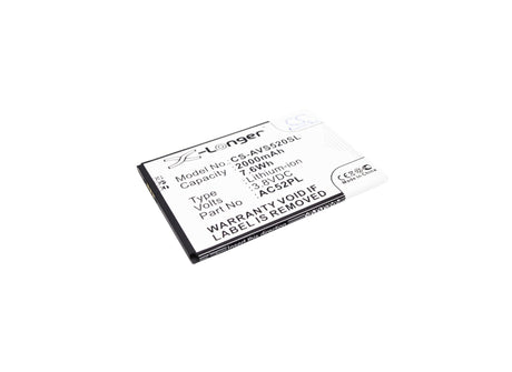 3.8V, Li-ion, 2000mAh, SmartPhone battery fits Archos, Ac52pl, 52 Platinum, 7.6Wh Mobile, SmartPhone Cameron Sino Technology Limited (Smartphone)