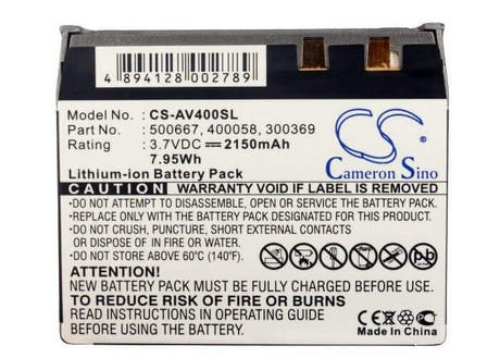 Battery For Archos Av420, Pma4000, Pma430 3.7v, 1600mah - 5.92wh Batteries for Electronics Cameron Sino Technology Limited (Suspended)   