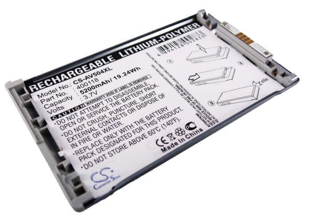 Battery For Archos Av504 3.7v, 5200mah - 19.24wh Batteries for Electronics Cameron Sino Technology Limited (Suspended)   