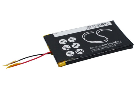 3.7V, Li-ion, 1400mAh, Media Player battery fits Archos, Gmini Xs18s, Gmini Xs200, 5.18Wh Media Player Cameron Sino Technology Limited