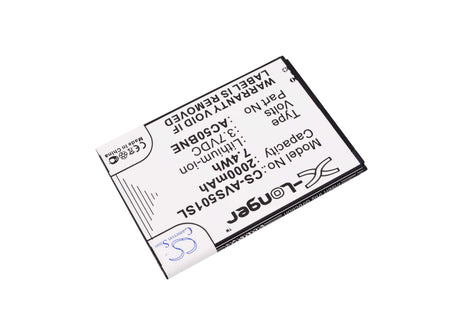 3.7V, Li-ion, 2000mAh, SmartPhone battery fits Archos, Ac50bne, 50b Neon, Neon 50b, 7.4Wh Mobile, SmartPhone Cameron Sino Technology Limited (Smartphone)