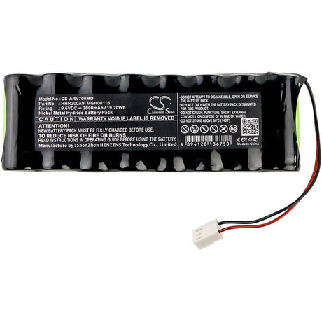 9.6V, Ni-MH, 2000mAh, Medical battery fits Arcomed Ag, Hhr200a9, Pompe A Perfusion Sp6000, Pompe A Perfusion Sp7000, 19.20Wh Medical Cameron Sino Technology Limited (Medical)