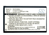 3.7V, Li-ion, 1000mAh, PDA battery fits Arcor, T-com, Sywda64408227, Pirelli Twintel Dp-l10, 3.7Wh PDA, Pocket PC Cameron Sino Technology Limited