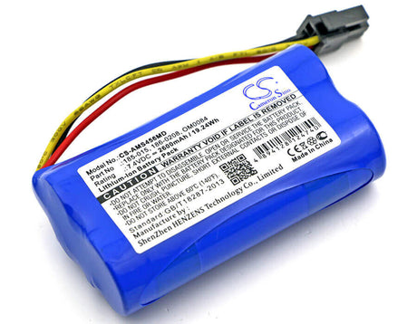 7.4V, Li-ion, 2600mAh, Medical battery fits Medtronic, Covidien, Aspect Medical System, 185-0152, Bis Vista, Bis Vista Monitoring, 19.24Wh Medical Cameron Sino Technology Limited (Medical)