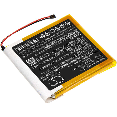 3.8V, Li-Polymer, 2600mAh, Media Player battery fits Astell&kern, Ncp605056, Ak120, 9.88Wh Media Player Cameron Sino Technology Limited