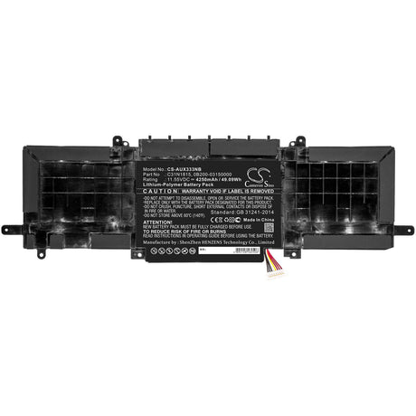 Battery For Asus, Bx333fn, Rx333fa, Rx333fa-a3141t 11.55v, 4250mah - 49.09wh Notebook, Laptop Cameron Sino Technology Limited   
