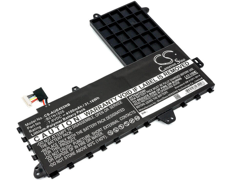 Notebook battery For Asus, E402s, E402sa, E502s 7.6v, 4100mah - 31.16wh Notebook, Laptop Cameron Sino Technology Limited