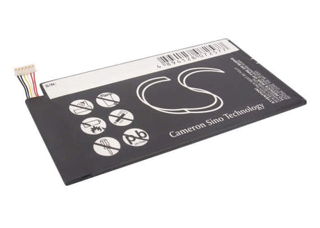 3.7V, Li-Polymer, 5000mAh, Tablet battery fits Asus, C11-tf500cd, Ee Pad Tf500, Tf500d, 18.50Wh Tablet Cameron Sino Technology Limited