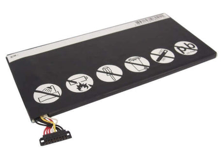 3.7V, Li-Polymer, 4400mAh, Tablet battery fits Asus, C11-ep71, Eee Pad Memo Ep71, Ep71, 16.28Wh Tablet Cameron Sino Technology Limited