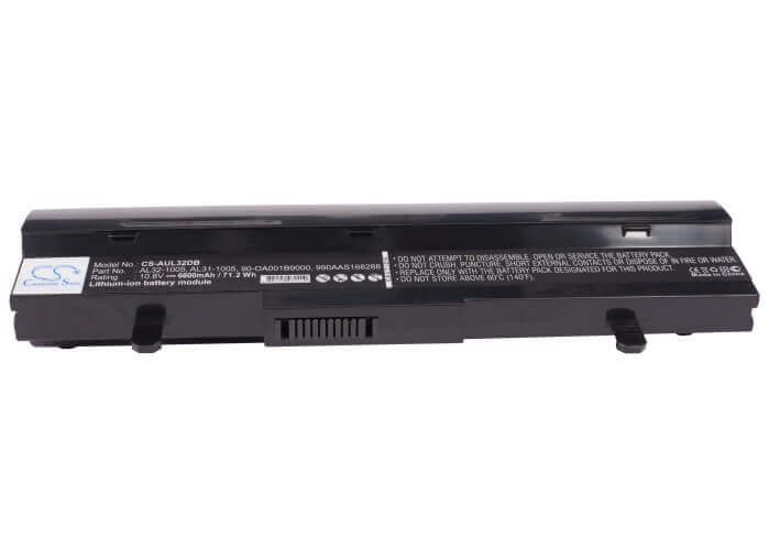 Battery For Asus Eee Pc 1005ha, Eee Pc 1005ha-blk140x, Eee Pc 1005ha-eu1x-bk 10.8v, 6600mah - 71.28wh Notebook, Laptop Cameron Sino Technology Limited   