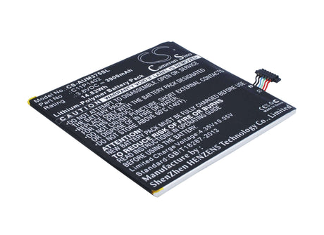 3.8V, Li-Polymer, 3900mAh, Tablet battery fits Asus, C11p1402, Fe375cg, Fe375cxg, 14.82Wh Tablet Cameron Sino Technology Limited