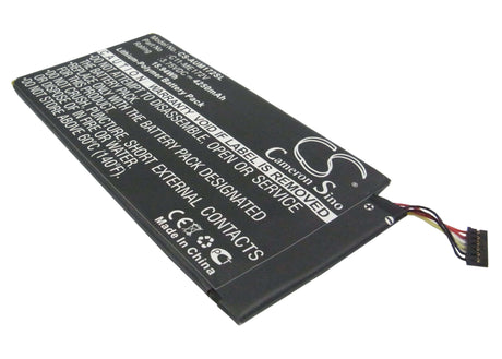 3.75V, Li-Polymer, 4250mAh, Tablet battery fits Asus, C11-me172v, Fonepad 7", K004, 15.94Wh Tablet Cameron Sino Technology Limited