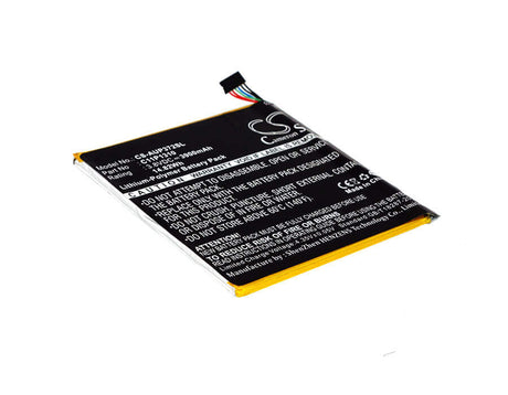 3.8V, Li-Polymer, 3900mAh, Tablet battery fits Asus, C11p1310, Fonepad 7, Me372cg, 14.82Wh Tablet Cameron Sino Technology Limited