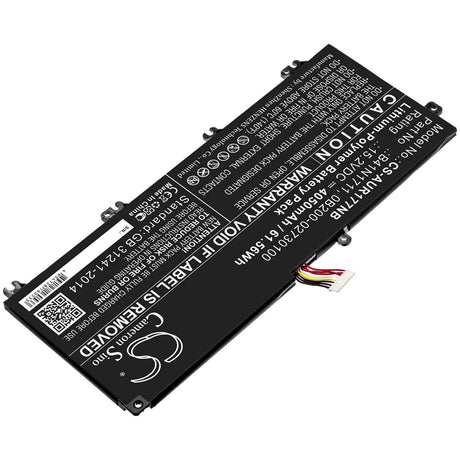Battery For Asus, Fx503vd-0072c7300hq, Fx503vd-dm002t, Fx503vd-dm044t 15.2v, 4050mah - 61.56wh Notebook, Laptop Cameron Sino Technology Limited   