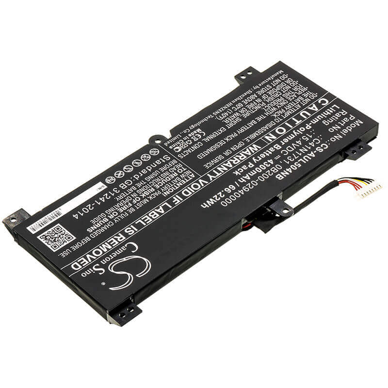 Notebook Battery For Asus, G515gv, G515gw, G715gv 15.4v, 4300mah - 66.22wh Notebook, Laptop Cameron Sino Technology Limited