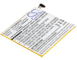 3.8V, Li-Polymer, 3500mAh, Tablet battery fits Asus, C11p1330, Ast21, Me181c, 13.30Wh Tablet Cameron Sino Technology Limited