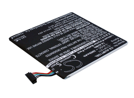 3.8V, Li-Polymer, 3900mAh, Tablet battery fits Asus, 0b200-00710000, Fonepad 7 Me175cg, Fonepad Me175cg Fonepad 7, 14.82Wh Tablet Cameron Sino Technology Limited