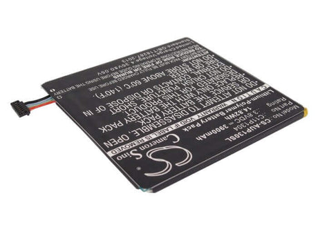 3.8V, Li-Polymer, 3900mAh, Tablet battery fits Asus, 0b200-00800000, K00l, K013, 14.82Wh Tablet Cameron Sino Technology Limited