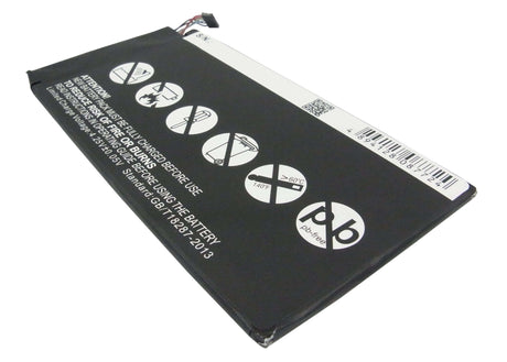 3.75V, Li-Polymer, 4900mAh, Tablet battery fits Asus, C11p1314, K00f, Me102, 18.38Wh Tablet Cameron Sino Technology Limited